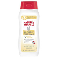 Шампунь-кондиціонер 8in1 Nature’s Miracle для собак з ароматом вівсяного молока та фісташки