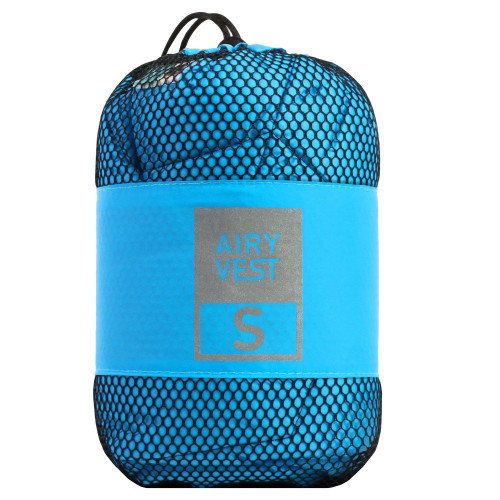 Подстилка для собак AiryVest двусторонняя голубо-черная