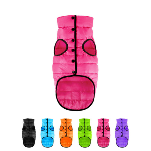 Куртка-жилетка для собак AiryVest ONE Розовая на кнопках