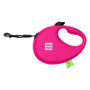 Поводок-рулетка WAUDOG R-leash с контейнером, розовый
