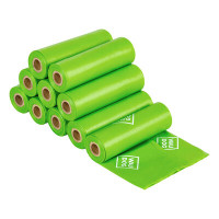 Биоразлагаемые пакеты WAUDOG для уборки за животными МИНИ, 20×25 см, 7 рулонов (70 шт)