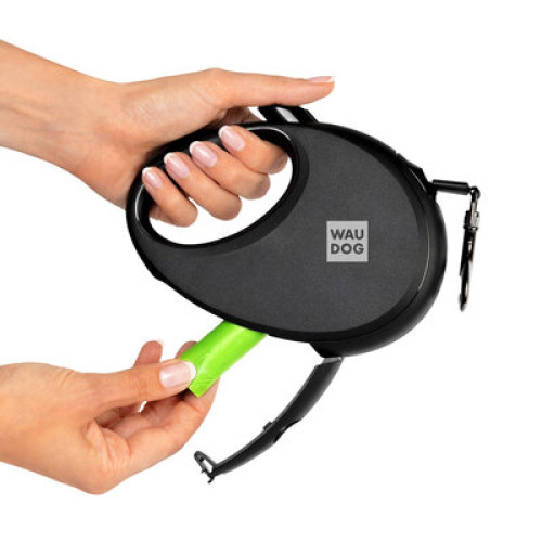 Биоразлагаемые пакеты WAUDOG для уборки за животными МИНИ, 20×25 см, 7 рулонов (70 шт)