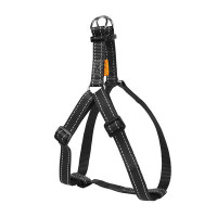 Шлея Dog Extreme з нейлону регульована Чорна