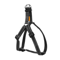 Шлея Dog Extreme из нейлона регулируемая Черная