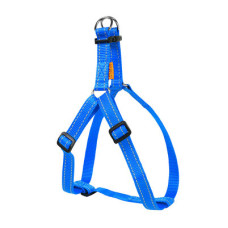 Шлея Dog Extreme из нейлона регулируемая Голубая