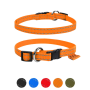 Ошейник для собак Dog Extreme нейлоновый регулируемый оранжевый