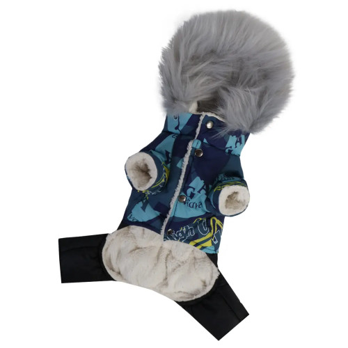 Зимний комбинезон для собак на меху Hight Vibes AM-34
