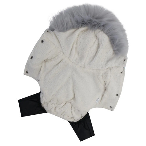 Зимовий комбінезон для собак на хутрі Геометрія AM-36