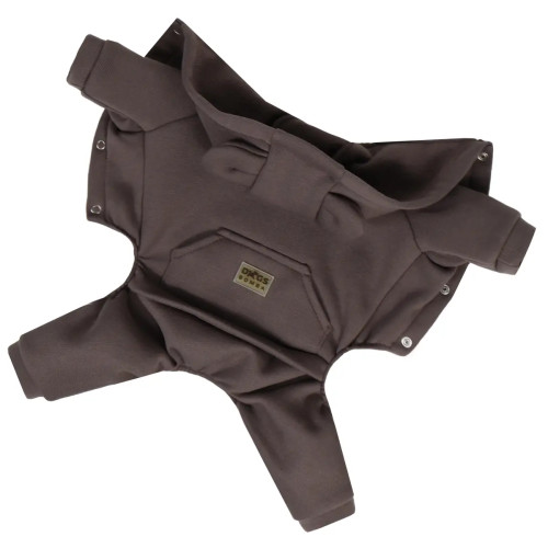 Костюм для собак Dogs Bomba с карманом шоколад D-225