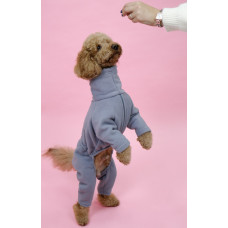 Костюм для собак фліс Polar сірий D-234