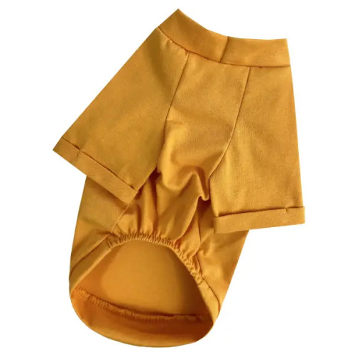 Футболка для собак Літо жовта F-100