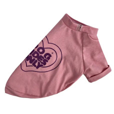 Футболка для собак Dog Vibes пудра F-90