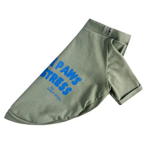 Футболка для собак Less Stress мята F-95