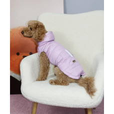 Жилет для собак с карманом сиреневого цвета G-110