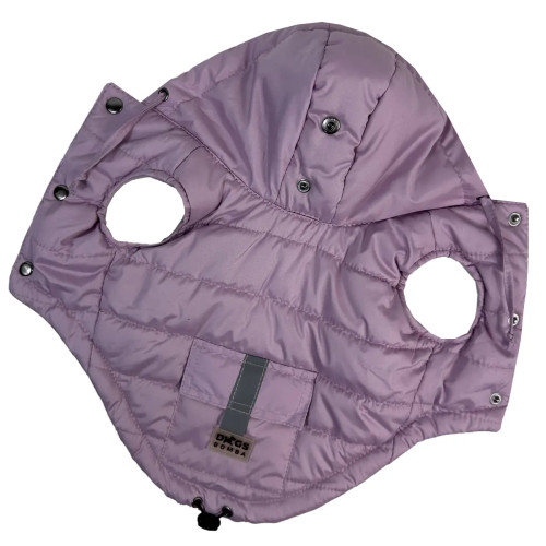 Жилет для собак с карманом сиреневого цвета G-110