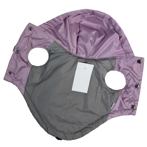 Жилет для собак с карманом сиреневого цвета G-110