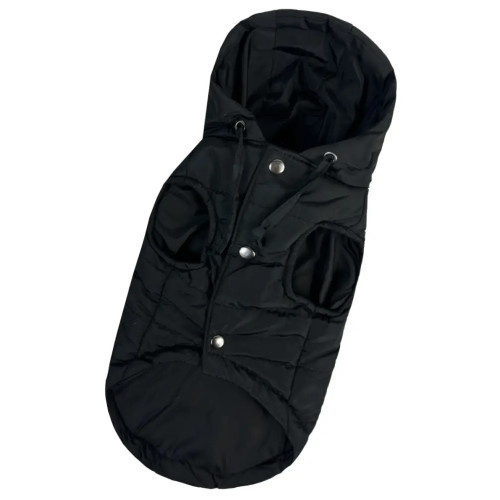 Жилет для собак з кишенею чорного кольору G-111