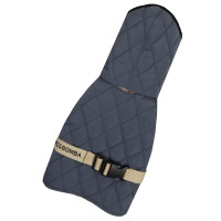 Жилет для собак стёганый двусторонний графит G-119