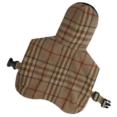 Жилет для собак стёганый двусторонний графит G-119