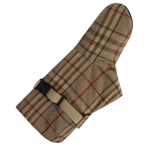 Жилет для собак стёганый двусторонний капучино G-120