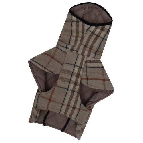 Жилет для собак двусторонний G-127 цвета мокко