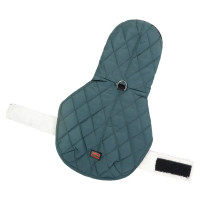 Жилет для собак Dogs Bomba на липучке изумрудного цвета GL-13