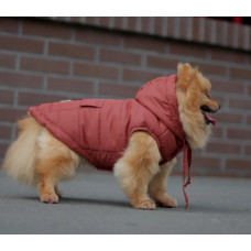 Жилет для собак с карманом кирпичного цвета G-80