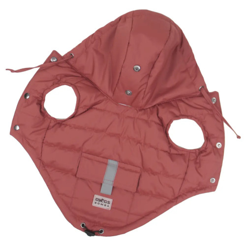 Жилет для собак з кишенею цегляного кольору G-80