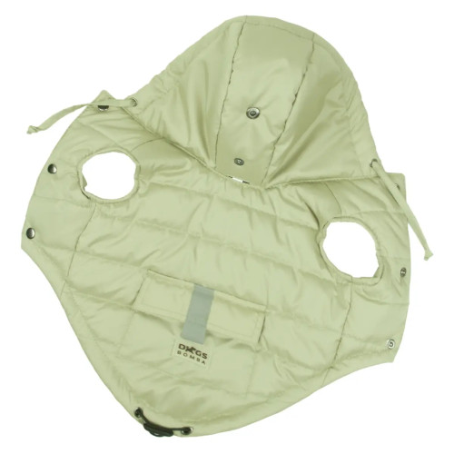 Жилет для собак с карманом оливкового цвета G-81