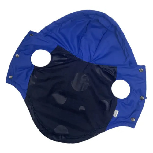 Жилет для собак с карманом синего цвета G-85