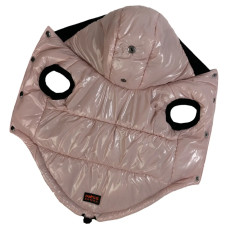 Рожевий лакований жилет для собак Dogs Bomba G-94