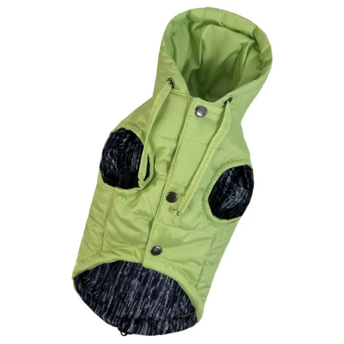 Жилет для собак з кишенею салатового кольору G-97