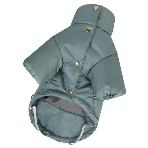 Куртка с фиксаторами для собак мята K-100