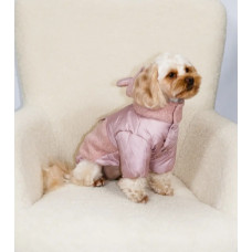 Куртка для собак Teddy пудрового цвета K-97