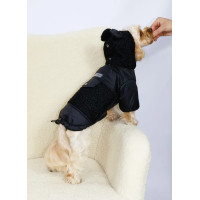 Куртка для собак Teddy чорного кольору K-98