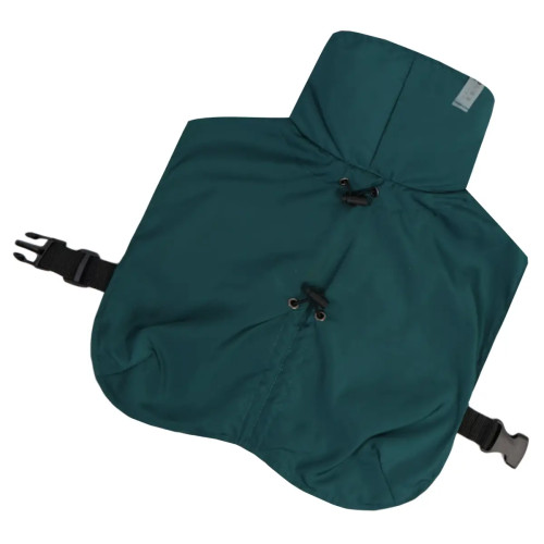 Плащ-дождевик для собак изумрудного цвета M-127