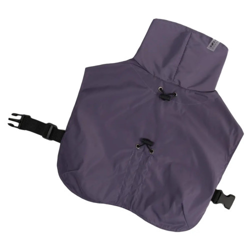 Дощовик-плащ для собак фіолетового кольору M-129