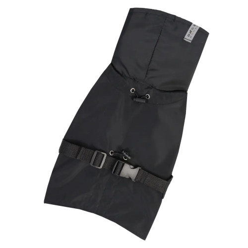 Плащ-дождевик для собак чёрного цвета M-130