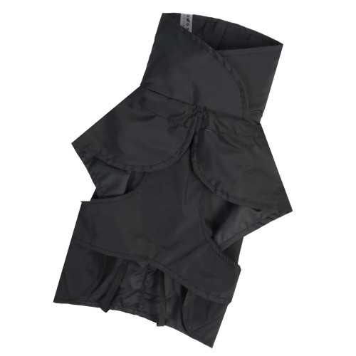 Плащ-дождевик для собак чёрного цвета M-130