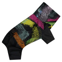 Дощовик для собак з фіксаторами абстракція M-132