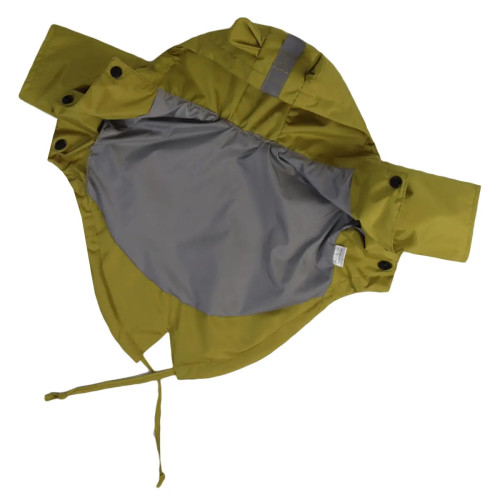 Дождевик парка для собак DB M-135 лаймового цвета