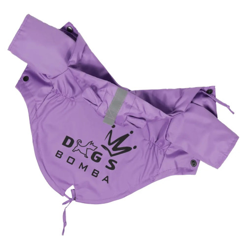 Плащ-дождевик для собак DB лаванда M-138