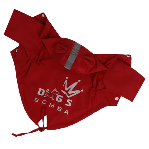 Дождевик парка DB красного цвета M-73