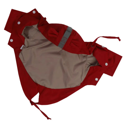 Дождевик парка DB красного цвета M-73