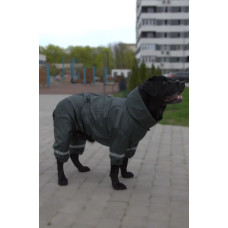 Дождевик для больших собак хаки MB-4