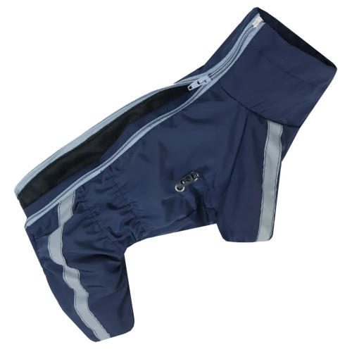 Дождевик «Спорт» на флисе синий MF-40