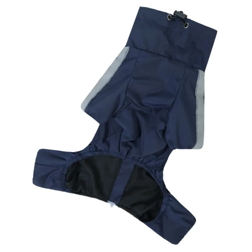 Дождевик «Спорт» на флисе синий MF-40