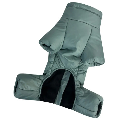 Зимовий комбінезон для собак Comfort м’ятного кольору R-64