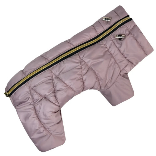 Зимний комбинезон для собак Comfort пудра R-65