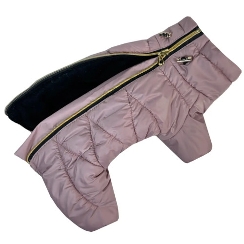 Зимний комбинезон для собак Comfort пудра R-65